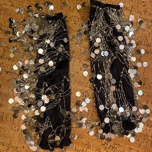 Vintage burlesque or belly dance sleeves